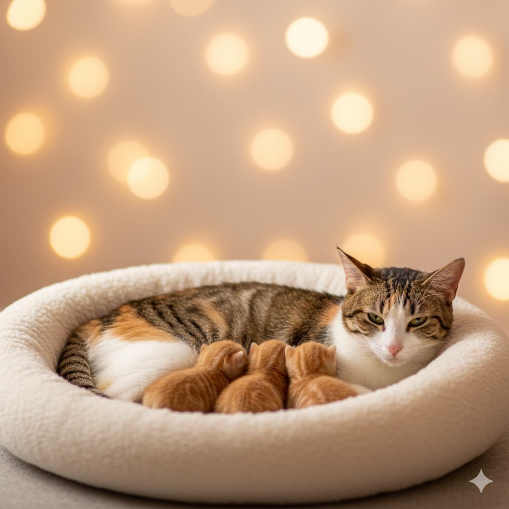 Parto, neonatología y pediatría felina